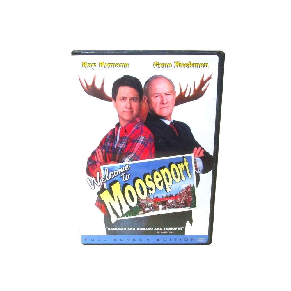 Welcome to Mooseport DVD 2004 Full Screen Edition Ray Romano Gene Hackman Comedy
